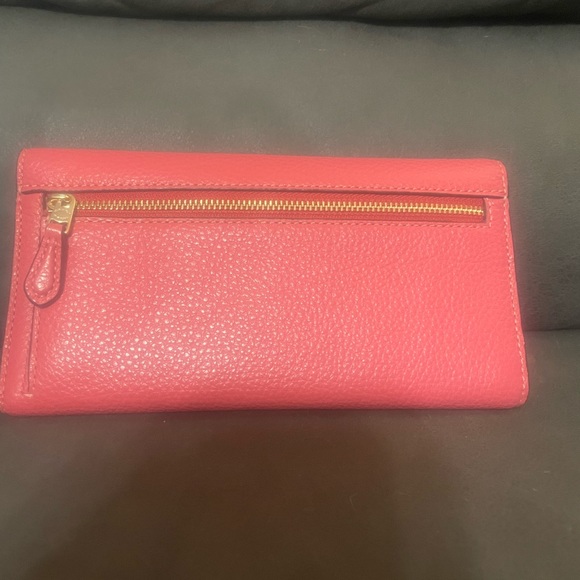 NWOT Pink leather Coach wallet - Picture 3 of 4